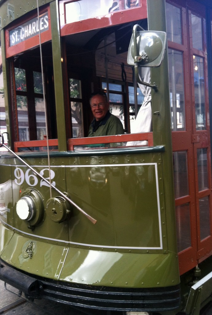 trolley in New Orleans