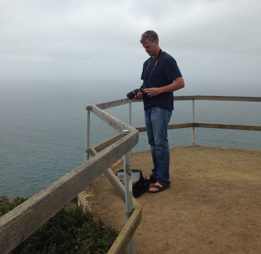 Louie on our way to the Lost Coast in California last spring. 